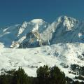 Belvedere con dietro il maestoso Gran Vernel e Marmolada